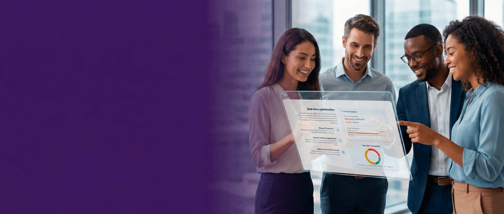 Análisis de dinámicas de equipo con test DISC e IA - QuadraProfile